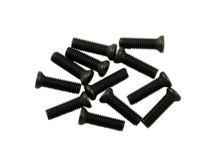 Brownells #8-40 x 0.59" T-10 Weaver Oval Screw, Black Pack of 12