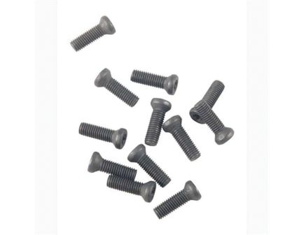 Brownells #6-48 x 0.47" T-10 Weaver Oval Screw, Black Pack of 12