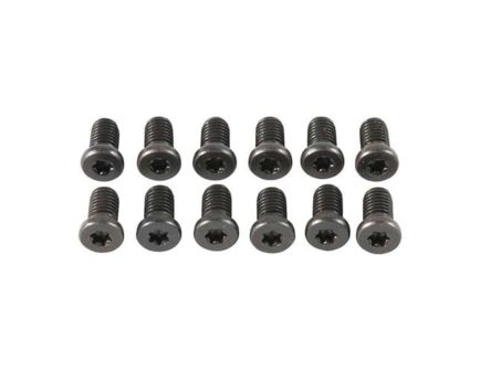 Brownells #8-40 x 0.34" T-10 Weaver Oval Screw, Black Pack of 12
