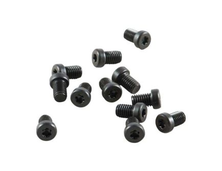 Brownells #8-40 x 0.25" T-10 Fillister Head Screw, Black Pack of 12