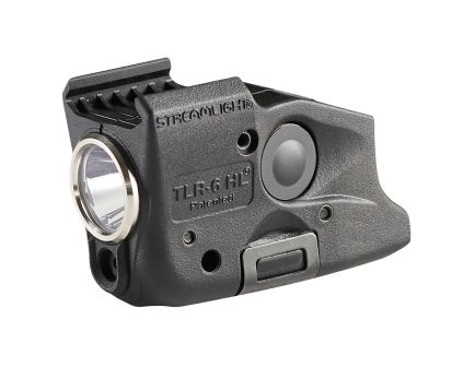 Streamlight TLR-6 HL Tactical Light with Integrated Red Aiming Laser - 300 lm High-Performance - 69343
