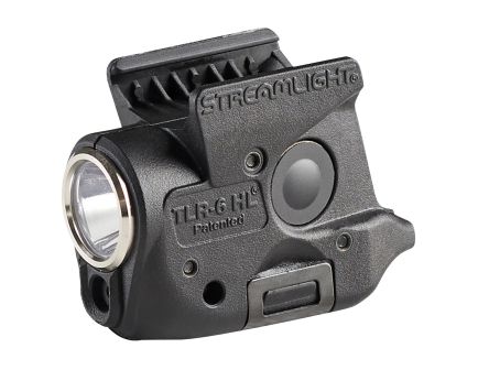 Streamlight TLR-6 HL Tactical Light with Integrated Red Aiming Laser - 300 lm Precision - 69344