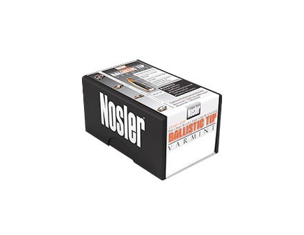 Nosler 22 Caliber (.224) 55gr Ballistic Tip Varmint Spitzer Bullets 100ct - 39526