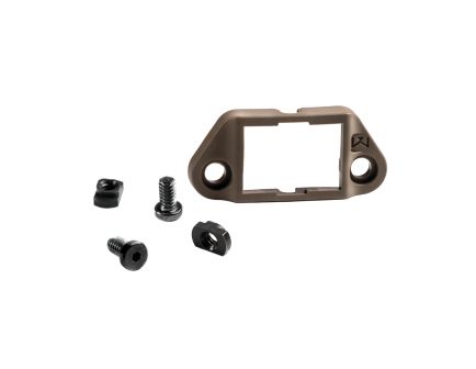 Unity Tactical ModButton Lite Remote Switch Mounting Kit Polymer 2.20" - Reliable - MBL-MLOK-FDE