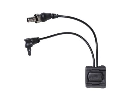 Unity Tactical ModButton Lite Dual Lead/Sync Remote Switch Polymer 1.30" - Durable - MBL2-BLK-SF-CL-7