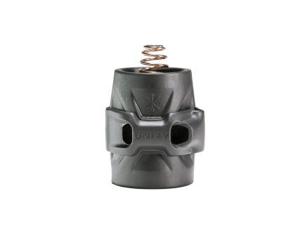 Unity Tactical Gascap USB-C Tailcap - Durable Polymer Tactical Gas Cap with USB-C Charging Port - GC-SF-BC-BLK