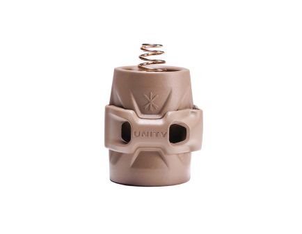 Unity Tactical Gascap USB-C Tailcap - High-Performance Polymer Gas Cap with USB-C Compatibility - GC-SF-BC-FDE