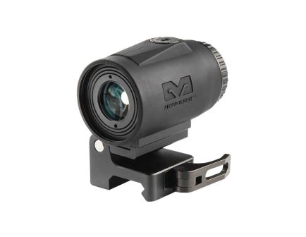 Meprolight MMX3 Magnifier with Integrated Side Flip Adapter 3x18mm - Compact 3x Magnification with Quick Flip Adapter - 8016000100