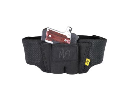 Mission First Tactical MFT Ultra-Lite Belly Band Holster Ambidextrous Nylon Black - Comfortable and Discreet Carry - H6-BB-3