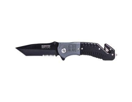 Uzi Humvee Recon Folding Knife Black Gray - Durable for Tough Tasks - HMVKTR08