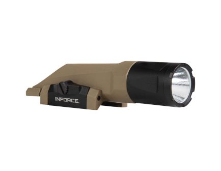 Inforce WMLx White - Gen 3 Weapon Mounted Light - 1100 lm High-Intensity Tactical Light - IF71012DE