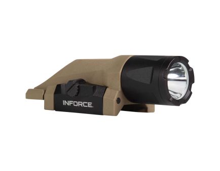 Inforce WML White/IR - Gen 3 Weapon Mounted Light - 400 lm Dual White/IR Light for Enhanced Capability - IF71013DE