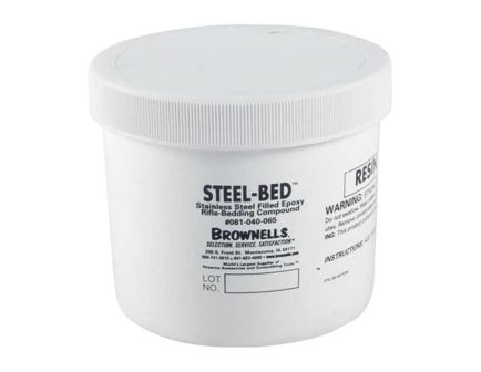Brownells Steel Bed Resin, 32 oz
