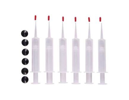 Brownells Re-Usable Syringe, 10 cc Pack of 6