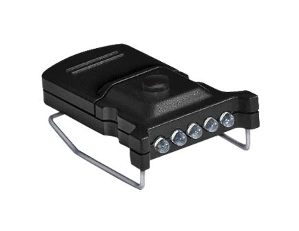Cyclops Micro Hat Clip Light, Black - CYC-MHC2PK-W
