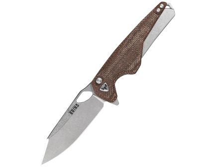 Zac Brown's Southern Grind Hornet Folding Knife Sheepsfoot Natural - Distinctive Blade, Compact and Durable, Excellent Control - SG13400025