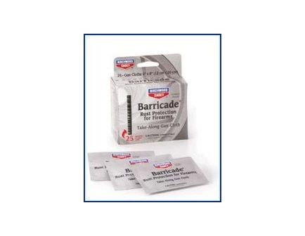 Birchwood Casey Barricade Take-Along Gun Cloths 25pk  33025