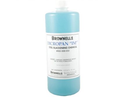 Brownells Dicropan IM Bluing, 1 qt Plastic Bottle