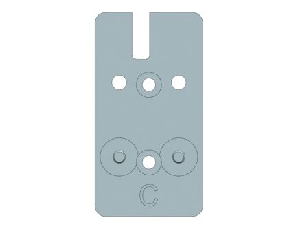 Beretta Optic Plate Kit - Reliable Optic Mounting Kit for Beretta 90/92 - EUS03053