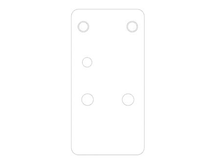 Beretta Optic Plate Kit - Full Optic Plate Kit for APX A1 Carry - EUS03063