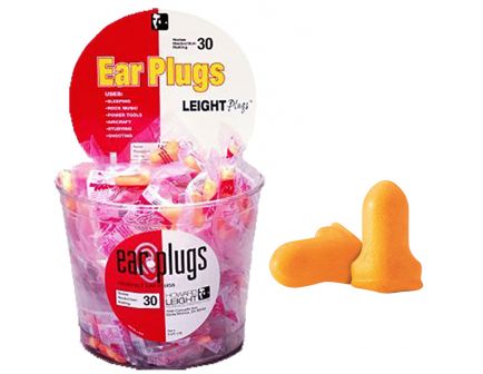 Howard Leight 30 dB Low Pressure Single Use Ear Plug, Orange, 100 Pair/Tub - R-LPF-1-TO