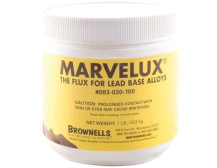 Brownells Marvelux Bullet Casting Flux 16 oz, Pack of 12