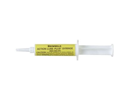 Brownells Action Lube Plus Lubricant, 10 cc Syringe w/Cap