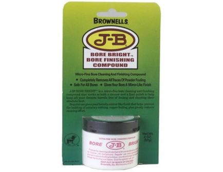 Brownells J-B Bore Bright Bore Finishing Compound, 2 oz Jar Pack of 12