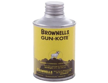Brownells Gun-Kote Oven Cure Gun Finish, 8 oz Black