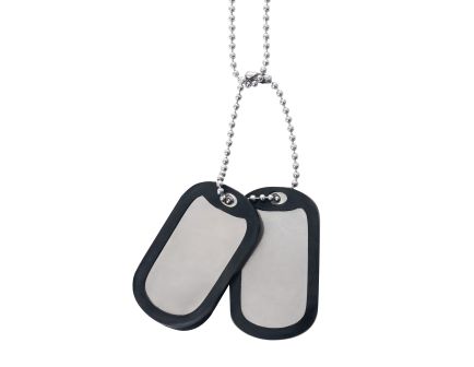 Rothco Dog Tag Silencers - Black