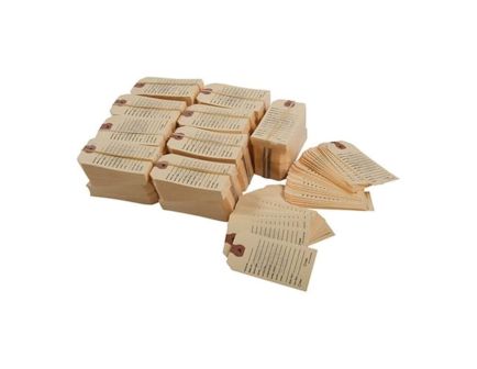 Brownells 3.75" x 1.88" Gun Price Tag, Manilla Pack of 1000