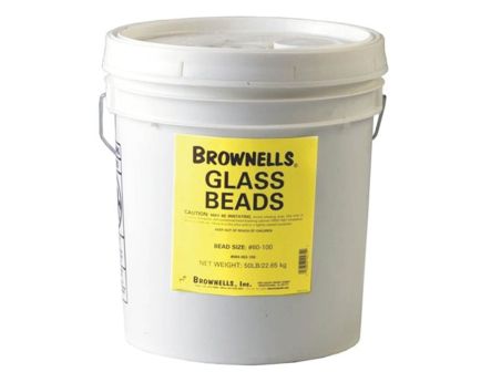 Brownells #270+ Glass Bead, 50 lb Sealed Pail