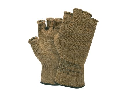 Rothco Fingerless Wool Gloves - Coyote Brown