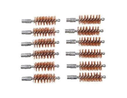Brownells 20 Gauge 5/16-27 Male Double-Tuff Bronze Bore Brush, Pack of 12