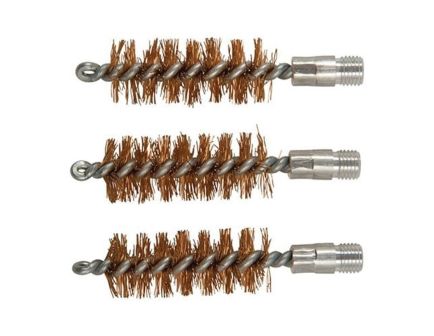 Brownells 28 Gauge 5/16-27 Male Double-Tuff Bronze Bore Brush, Pack of 3