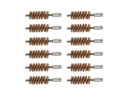 Brownells 28 Gauge 5/16-27 Male Double-Tuff Bronze Bore Brush, Pack of 12