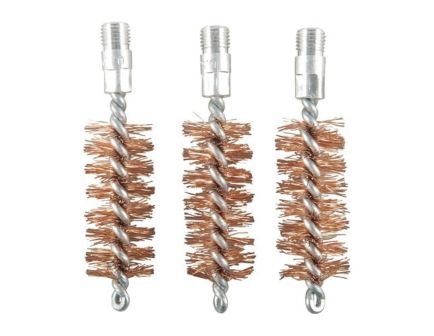 Brownells 20 Gauge 5/16-27 Male Double-Tuff Bronze Bore Brush, Pack of 3