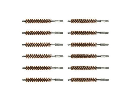 Brownells 8mm #8-32 Male Double-Tuff Bore Brush, Pack of 12