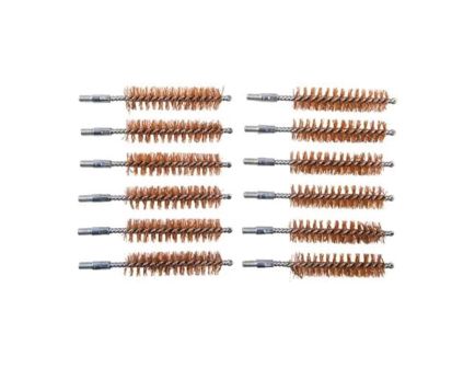 Brownells .50 Cal #8-32 Male Double-Tuff Bore Brush, Pack of 12