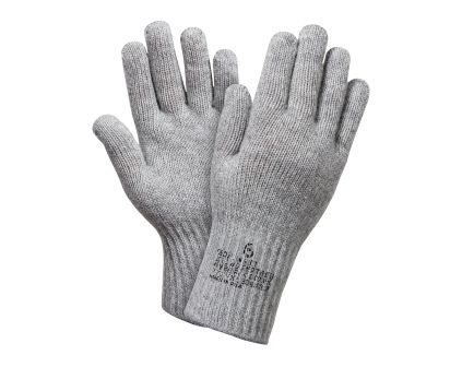 Rothco G.I. Glove Liners - Grey, 5