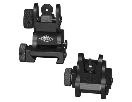 Yankee Hill Machine Flip-Up Sight Set - Front/Rear Adjustable for Tactical Use - 8027