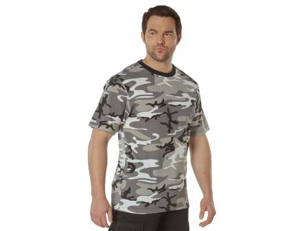 Rothco Full Comfort Fit T-Shirt - City Camo, 3X-Large