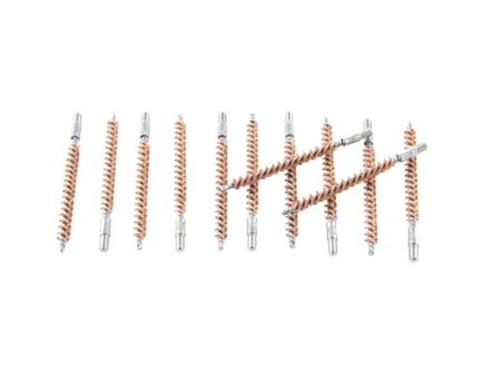 Brownells .22 Cal #8-32 Male Standard Line Centerfire Bore Brush, Pack of 12