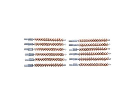 Brownells .243 Caliber/.25 Cal/6mm #8-32 Male Standard Line Bore Brush, Pack of 12