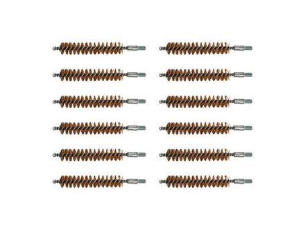 Brownells .416 Cal #8-32 Male Standard Line Bore Brush, Pack of 12