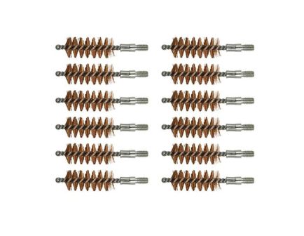 Brownells .475 Cal/.480 Ruger #8-32 Male Standard Line Bore Brush, Pack of 12