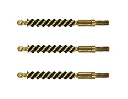 Brownells .17 Cal #5-40 Male Standard Line Bore Brush, Pack of 3