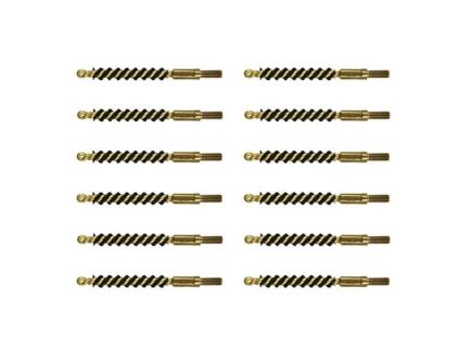 Brownells .17 Cal #5-40 Male Standard Line Bore Brush, Pack of 12