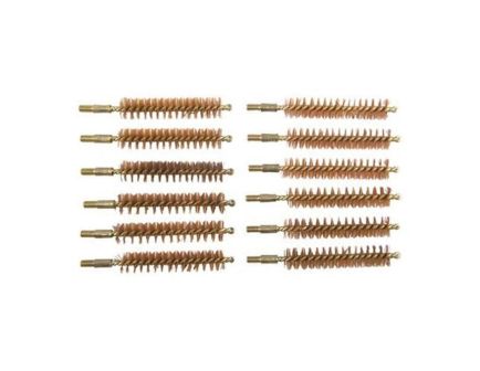 Brownells .44 Cal/.45 Cal #8-32 Male Special Line Bore Brush, Pack of 12