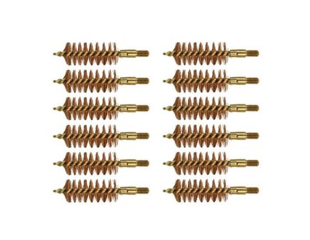 Brownells .50 Cal #8-32 Male Special Line Bore Brush, Pack of 12